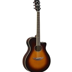 Yamaha APX600 OVS Thinline Acoustic/Electric Guitar, Old Violin Sunburst